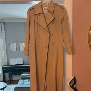 London Fog Classic Tan Trench Coat